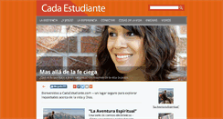 Desktop Screenshot of cadaestudiante.com